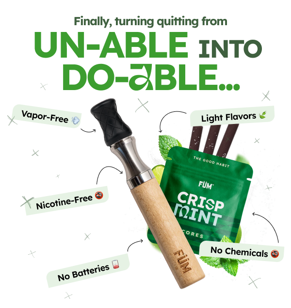 Alt"Finally, turning quitting from Un-able INTo  Do-able..."