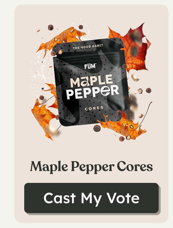 Maple Pepper Cores | Cast My Vote