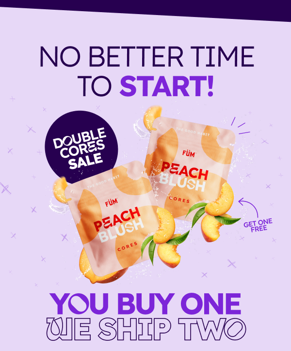Alt"No better time to start. Double Cores Sale"