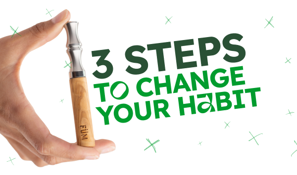 Alt"3 Steps to Change Your Habit"