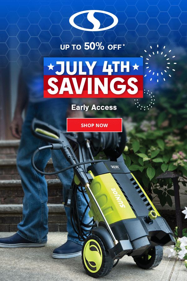 Hey Snow Joe 🔔 [EARLY ACCESS]🔔 Fourth Of July Savings Up To 50 OFF