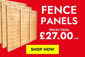 Fence Panels from £27.00+VAT