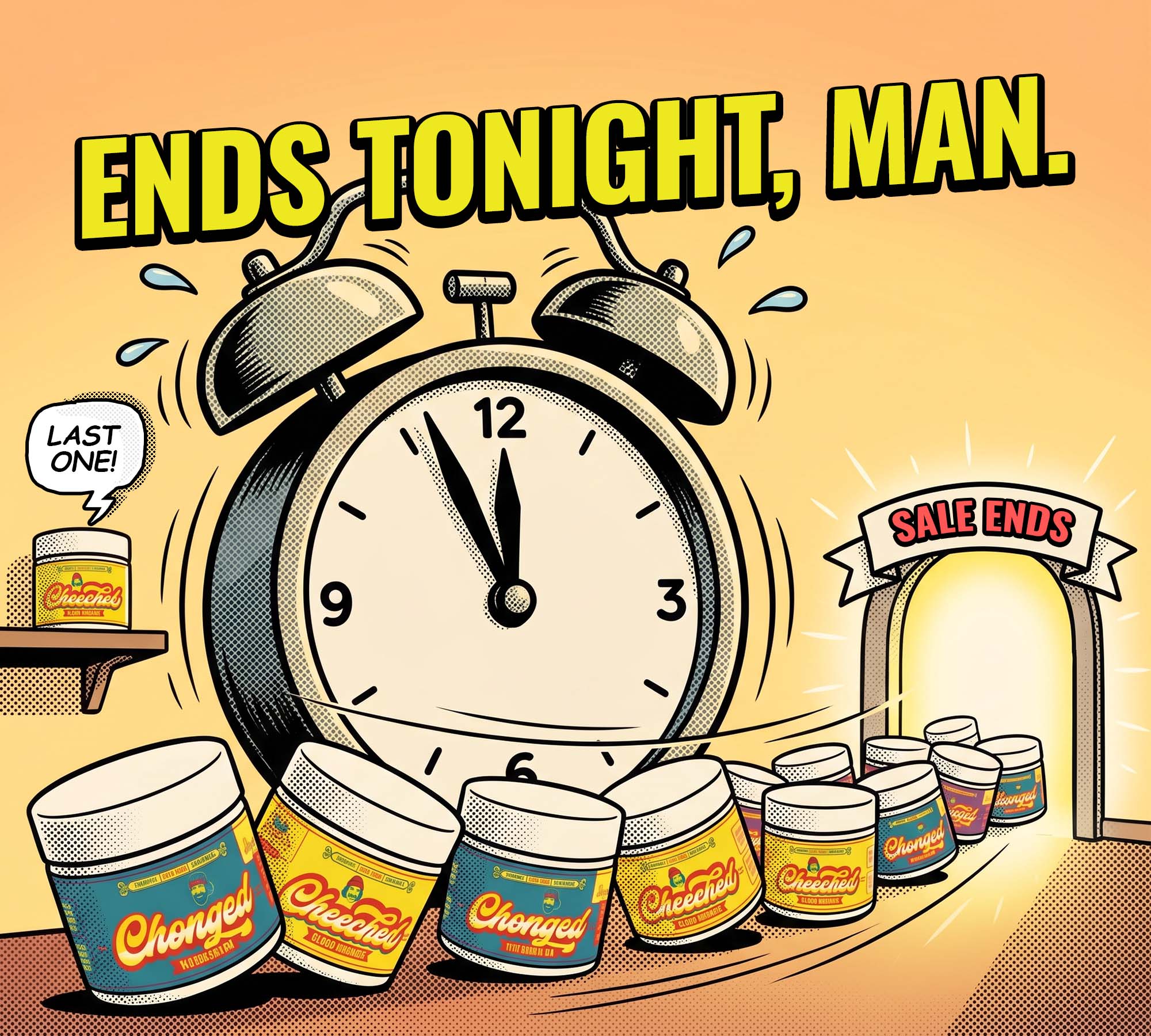 25% off ends tonight, man