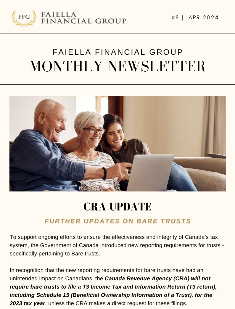 CRA update