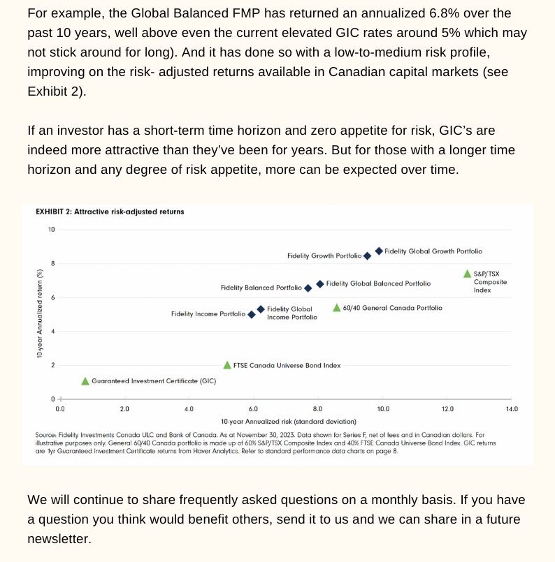 why choose a balanced fund over a gic?