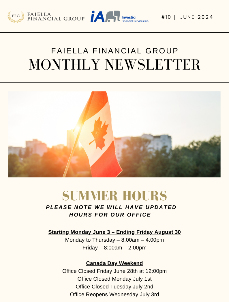 Summer Hours Update