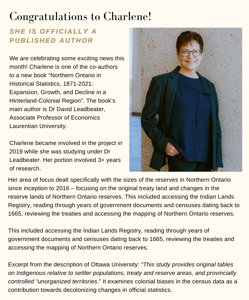 Congratulations Charlene!