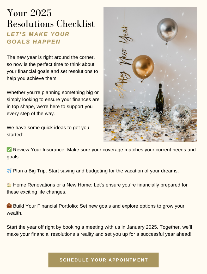 2025 resolutions 