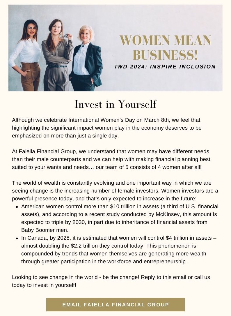 Invest in Yourself - Email FFG