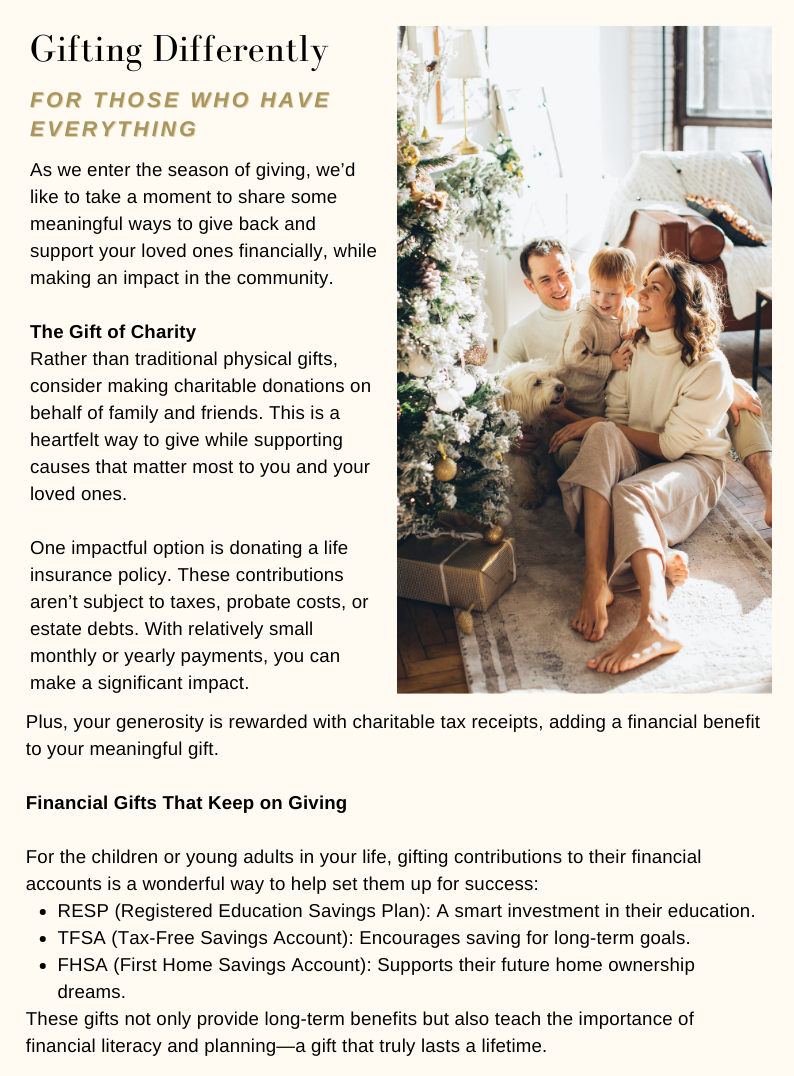charitable giving