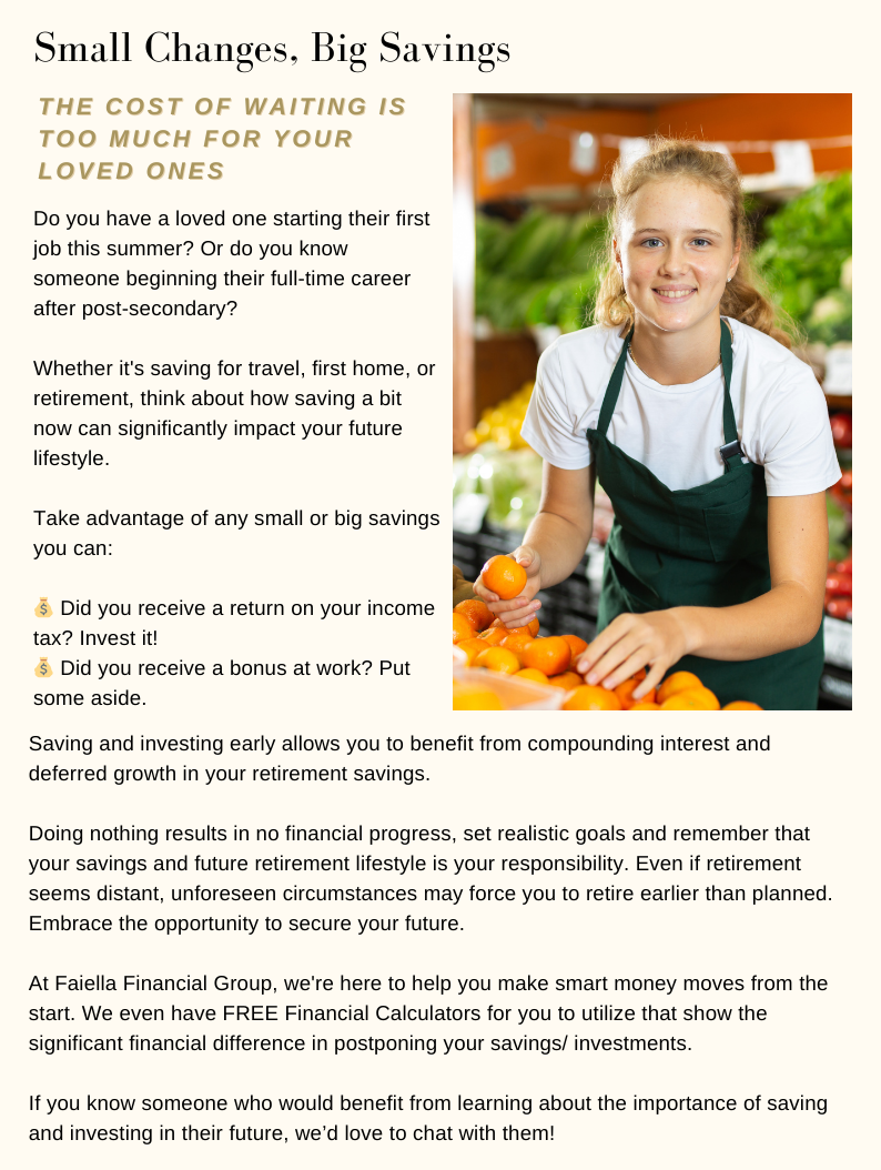 Learn about saving young