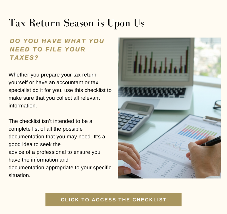 tax return checklist