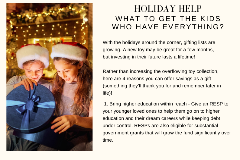 Contact us for holiday gifting ideas for those who have everything