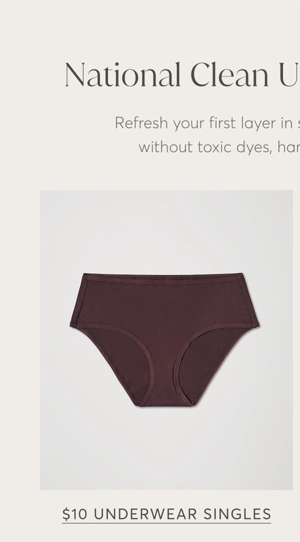 $10 Underwear Singles