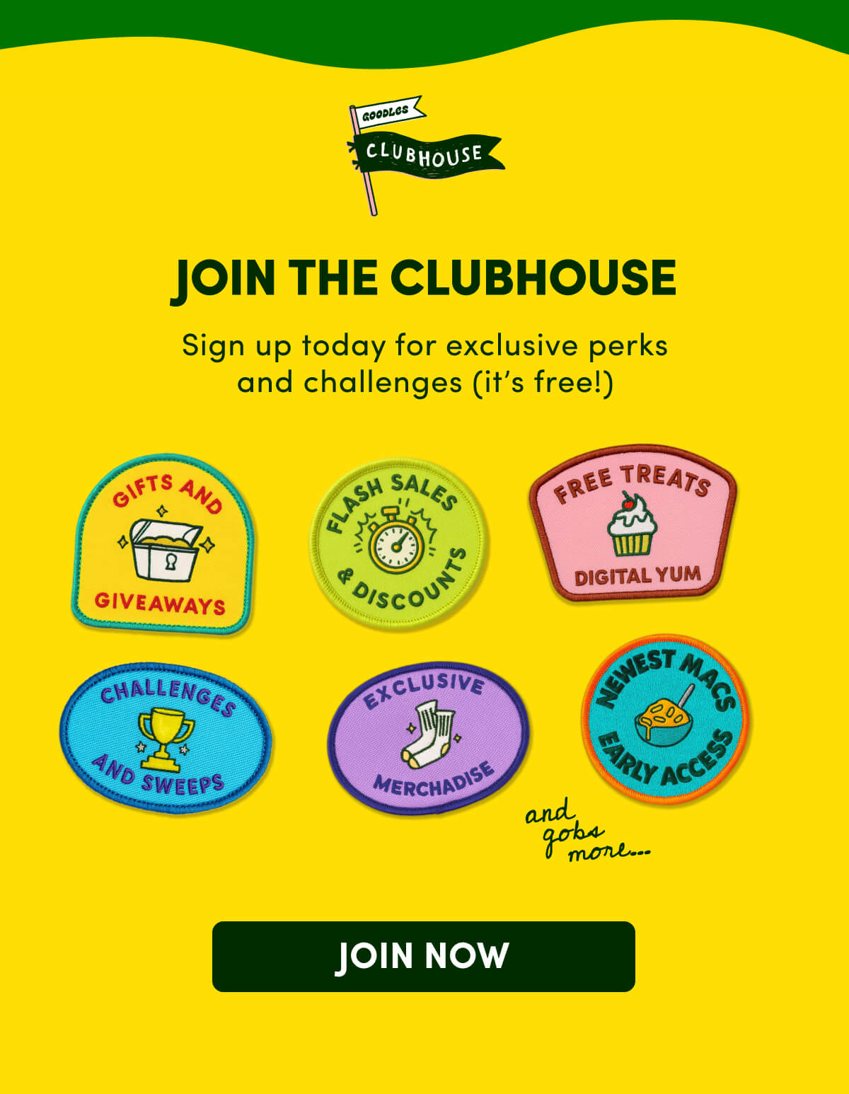 JOIN THE CLUBHOUSE