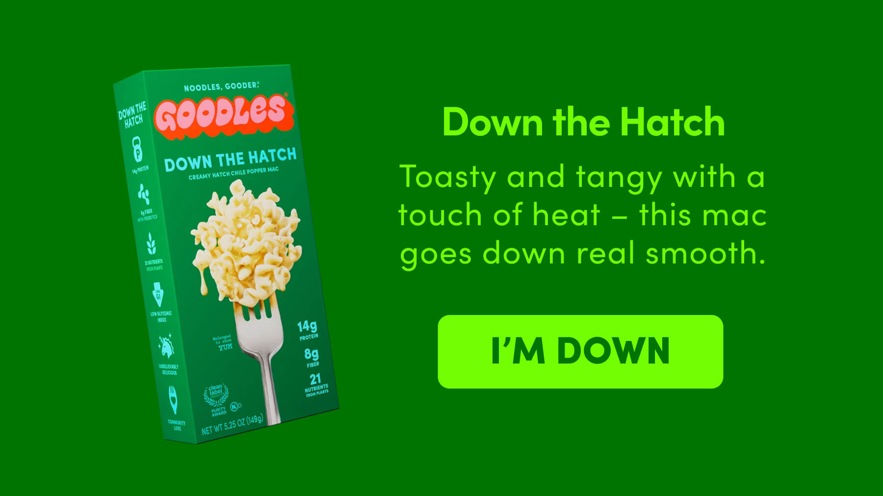 Down the Hatch