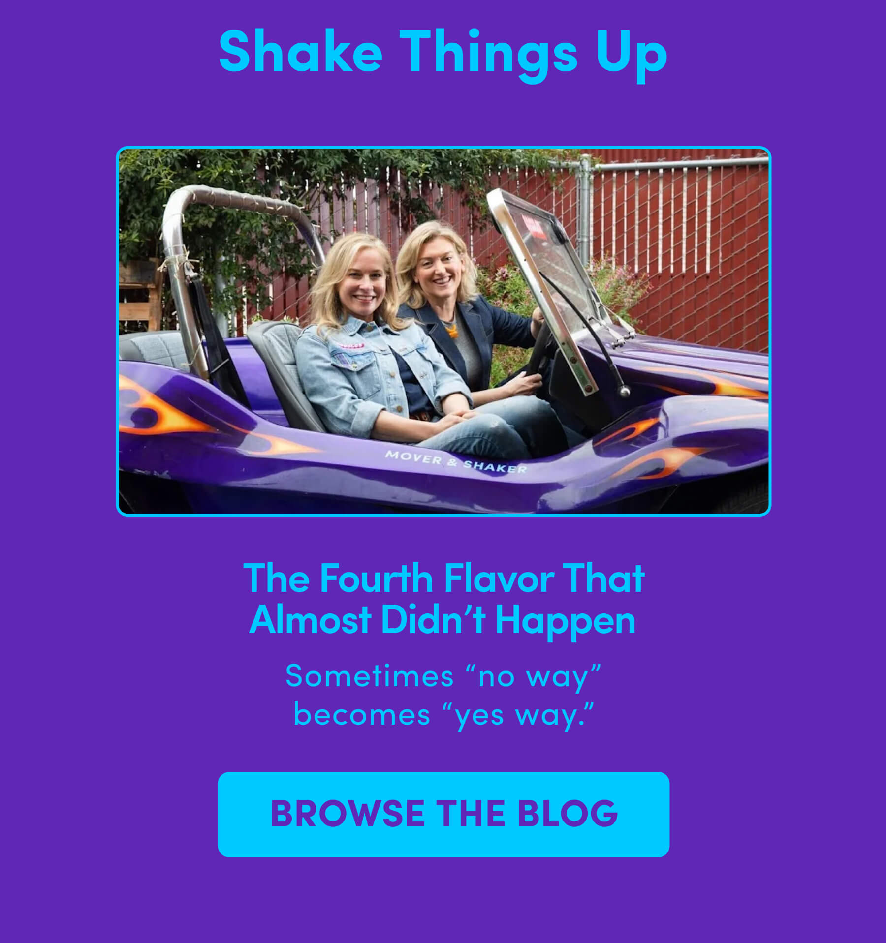 The Fourth Flavor That Almost Didn't Happen