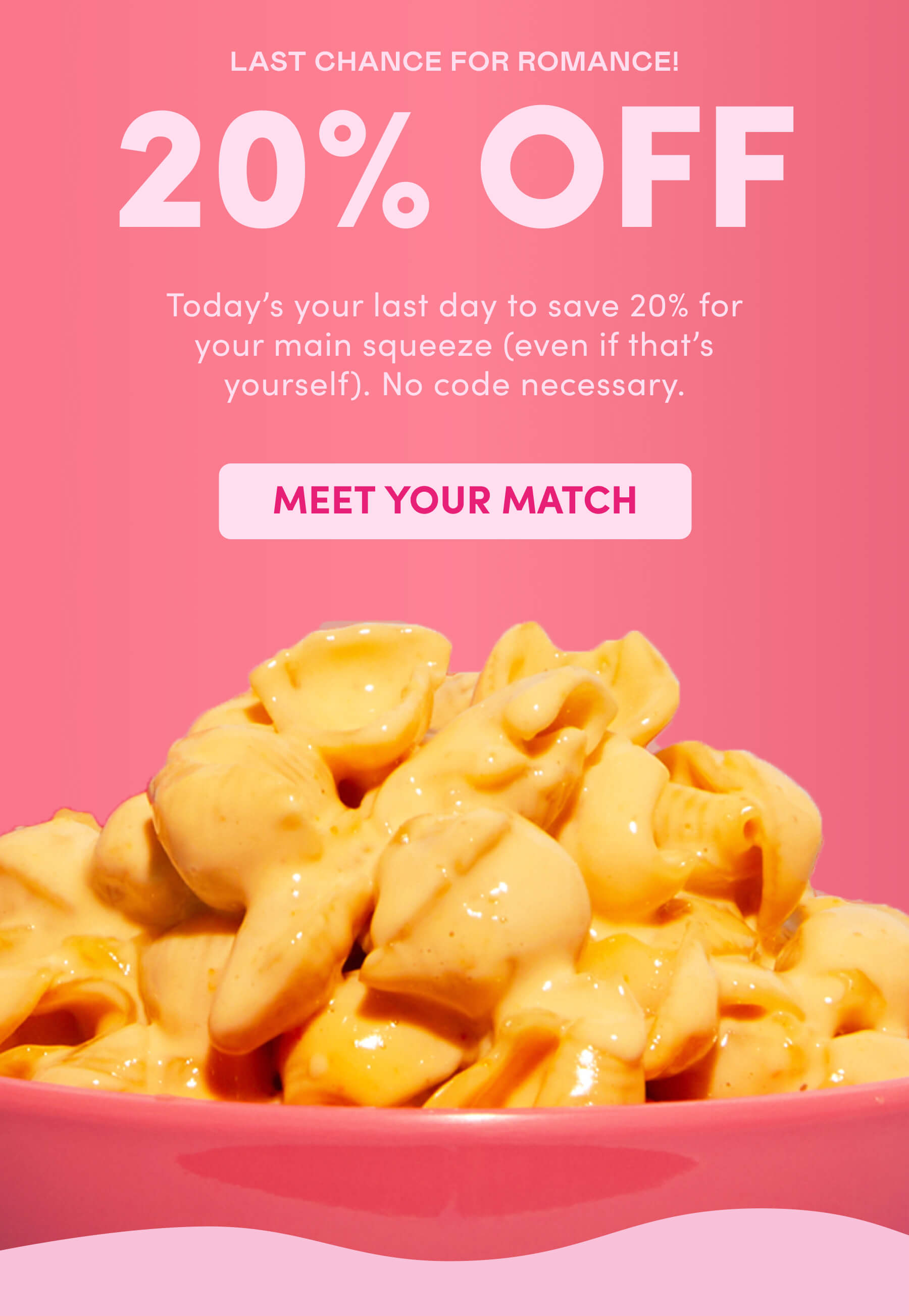LAST CHANCE FOR ROMANCE! 20% OFF