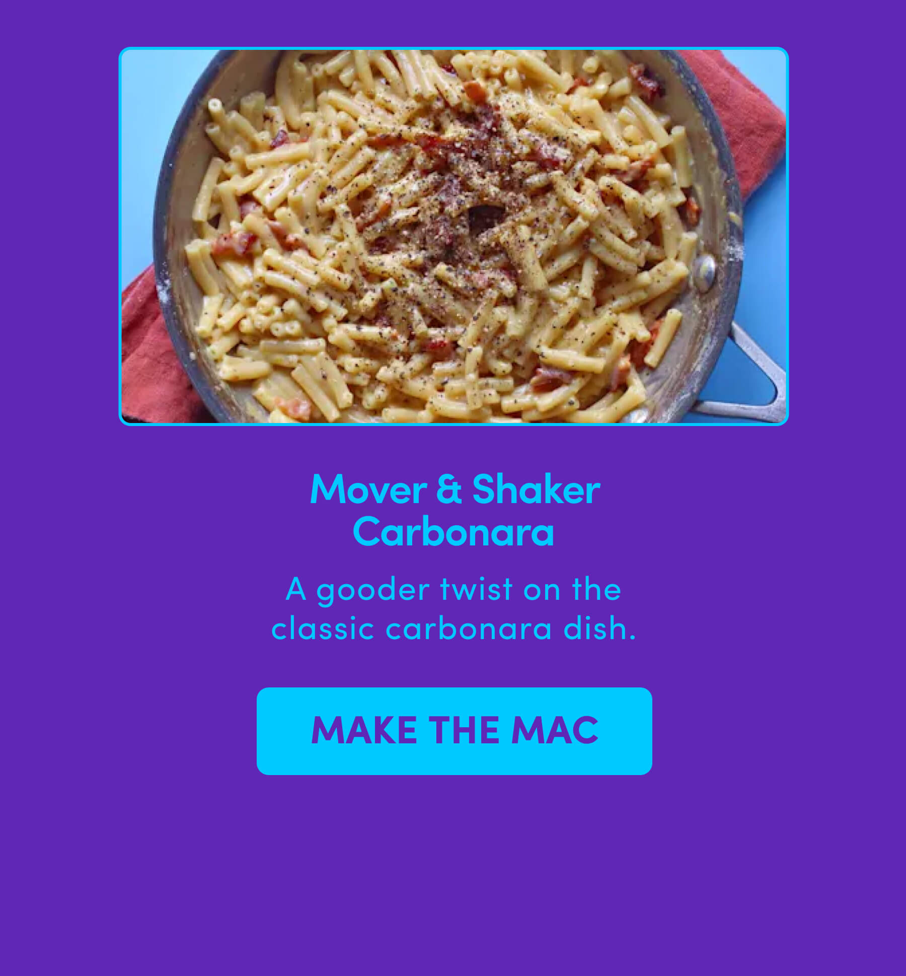 Mover & Shaker Carbonara