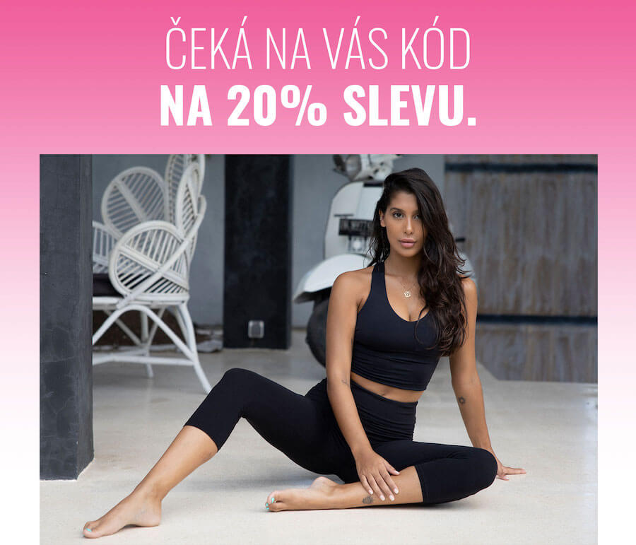 ČEKÁ NA VÁS KÓD NA 20% SLEVU.