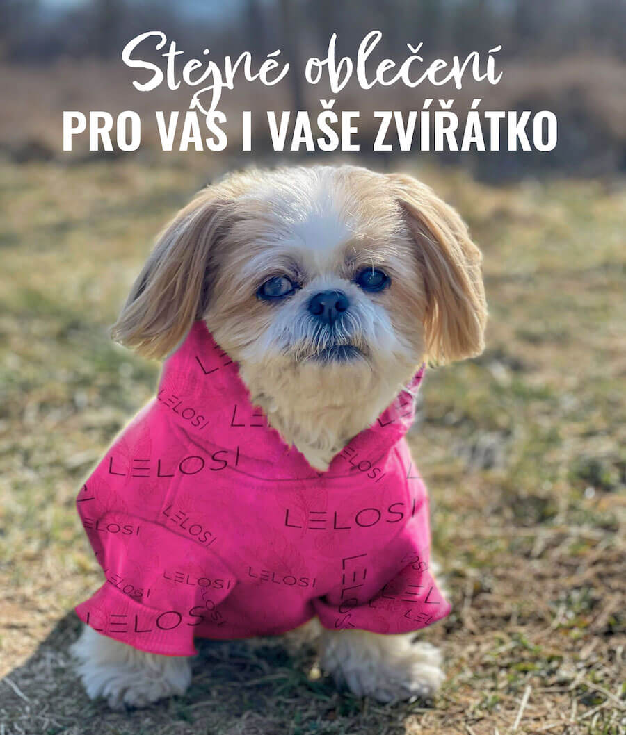 STEJNÉ OBLEČENÍ PRO VÁS I VAŠE ZVÍŘÁTKO