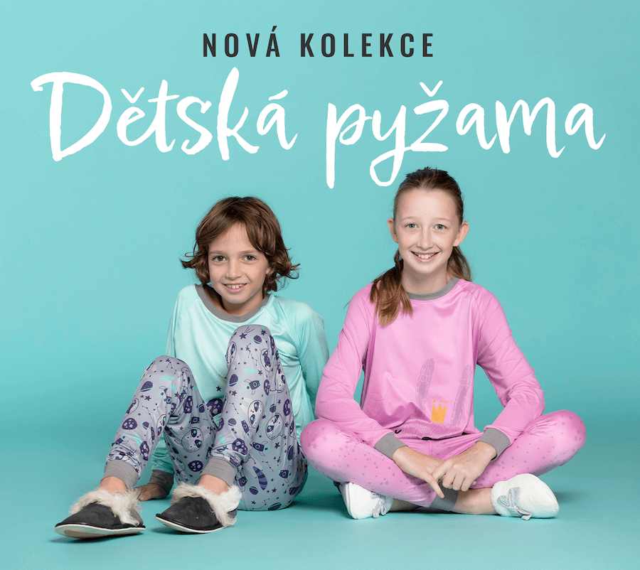 NOVÁ KOLEKCE - DĚTSKÁ PYŽAMA