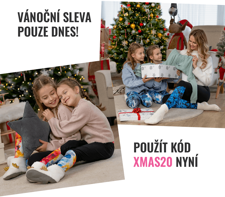 VÁNOČNÍ SLEVA POUZE DNES! POUŽÍT KÓD XMAS20 NYNÍ 