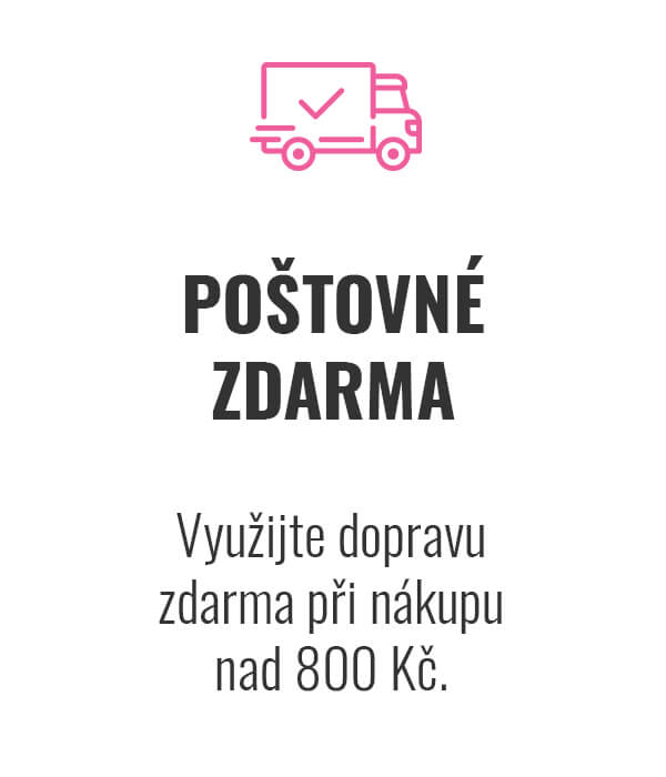POŠTOVNÉ ZDARMA