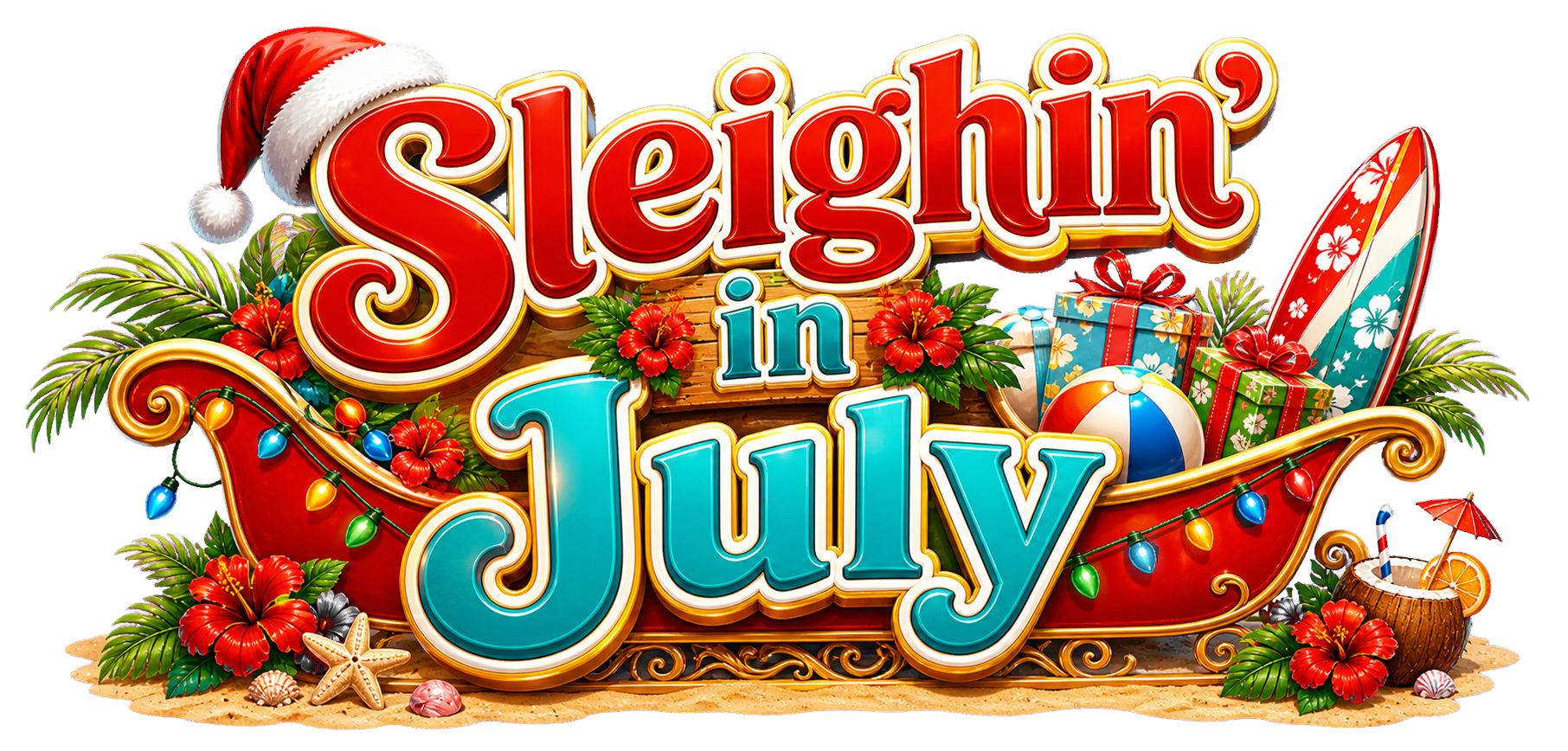 Sleighin' in July