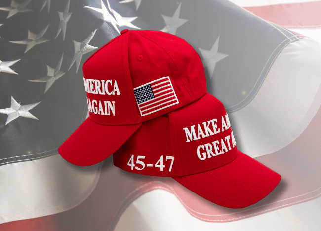 47 MAGA Hats