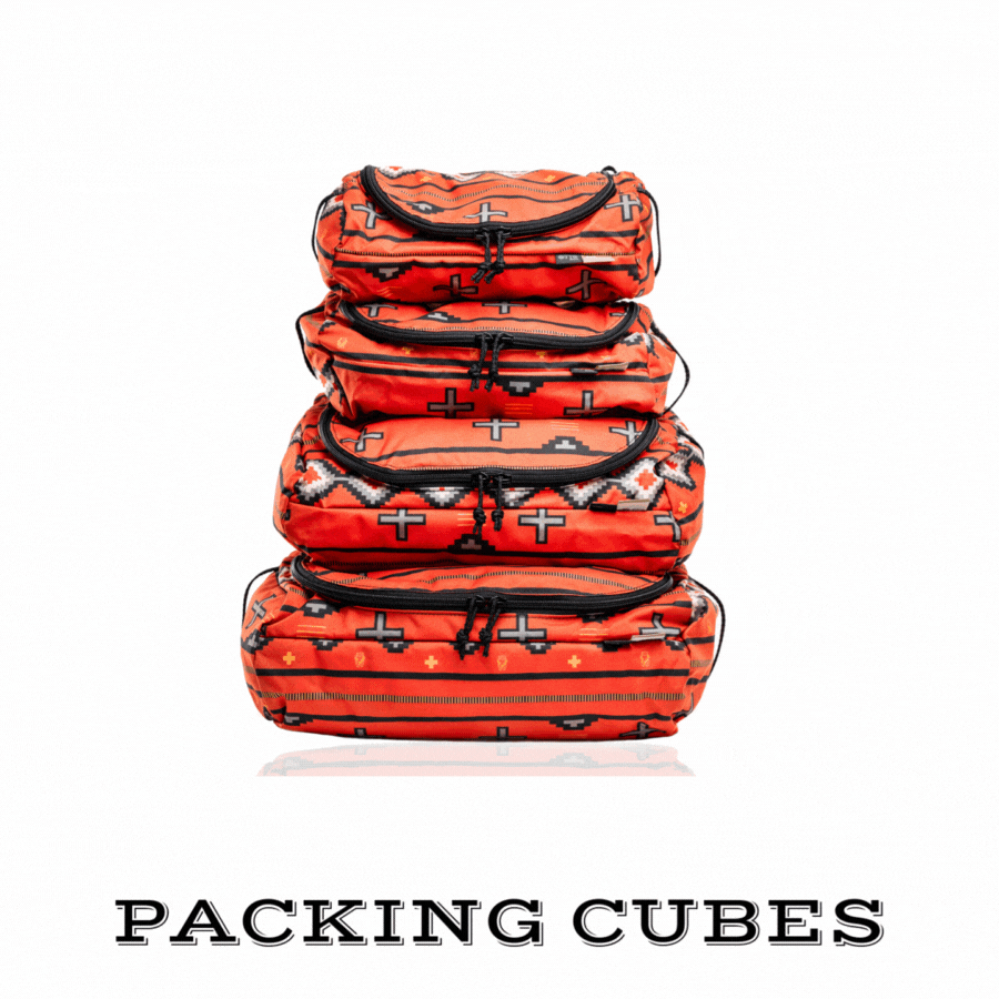 WRMFZY OTTE PACKING CUBES AND HEIST BAG