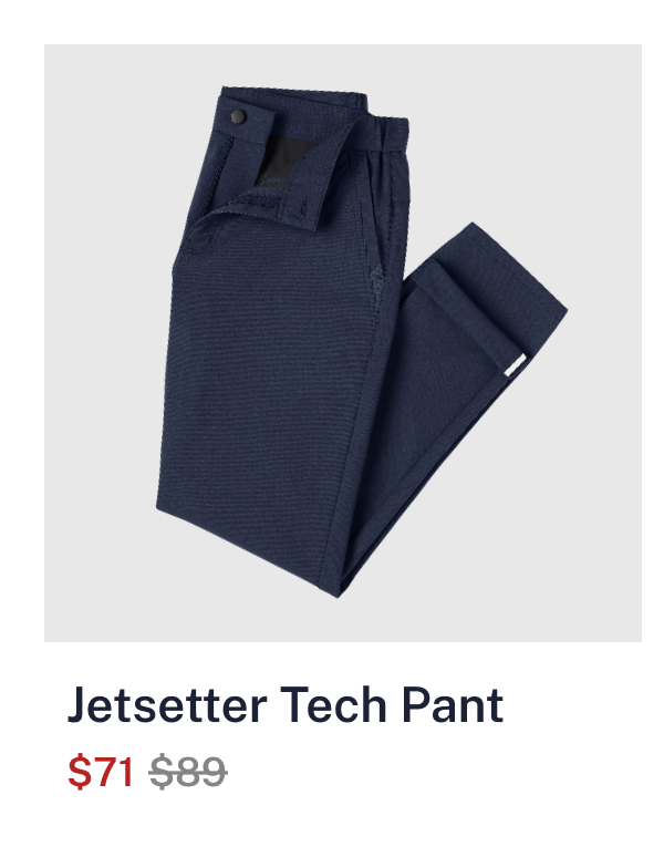 Jetsetter Tech Pant