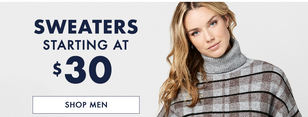 $30 Sweaters