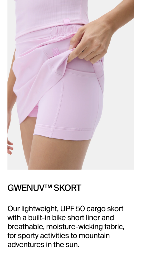 Shop GwenUV™ Skort in Bisou