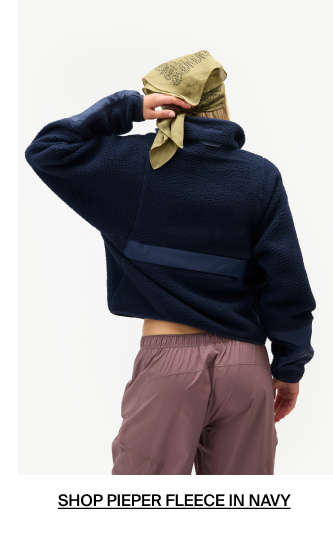 Shop Pieper Fleece in Navy