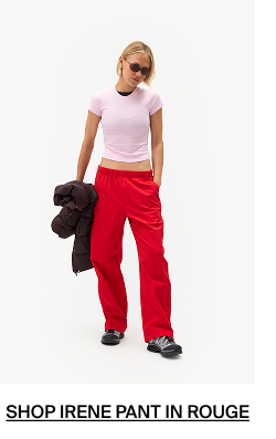 Shop Irene Pant in Rouge