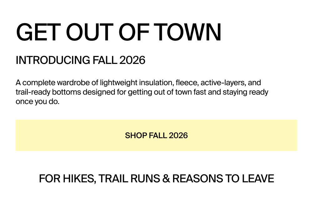 Shop Fall 2026 