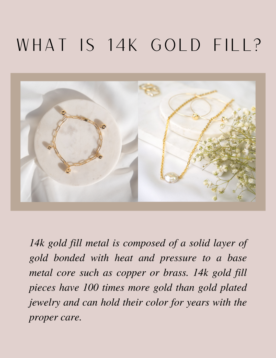 What is 14k Gold Fill? 💛 Set & Stones