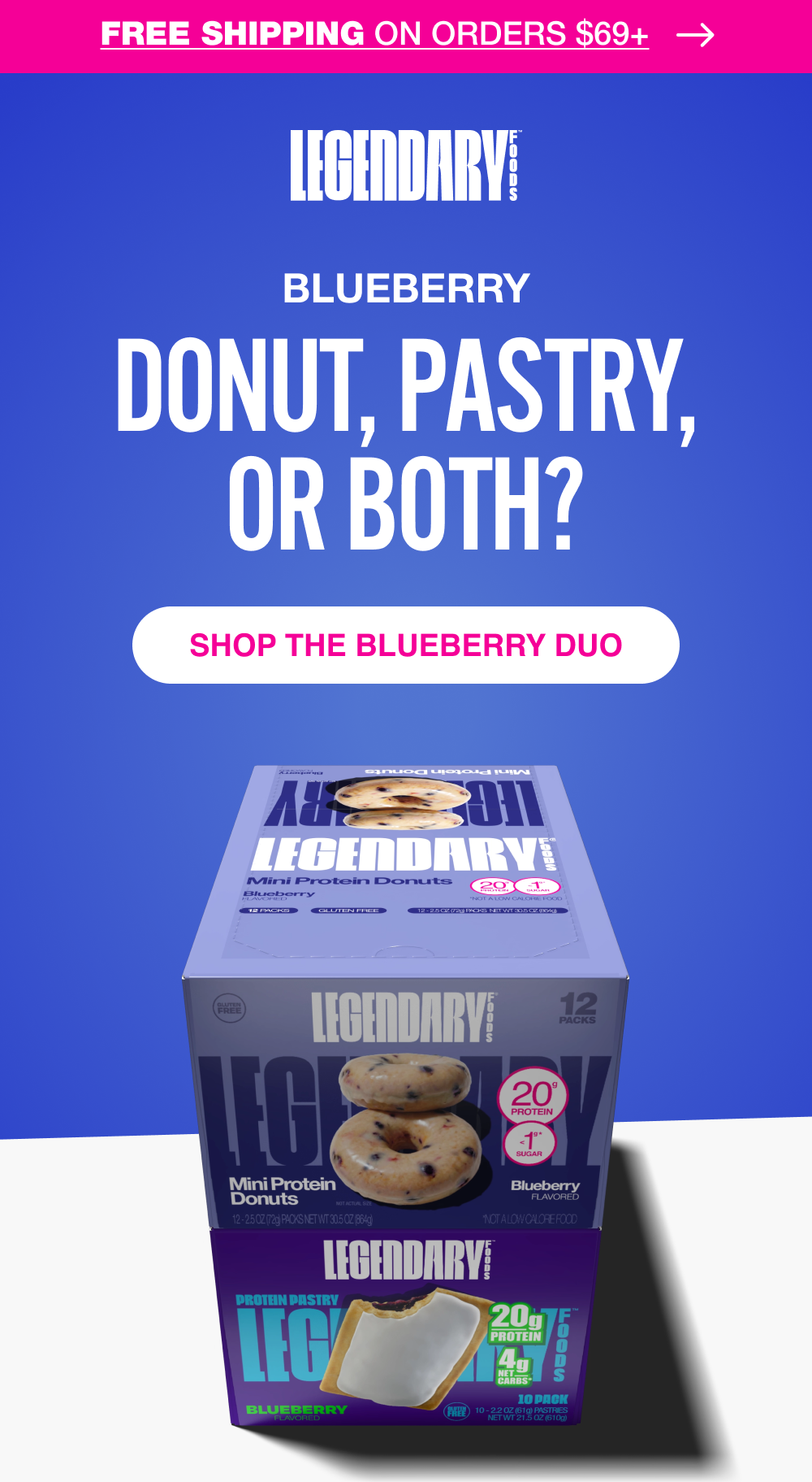 Blueberry DONUT, PASTRY, OR BOTH? [SHOP THE BLUEBERRY DUO]