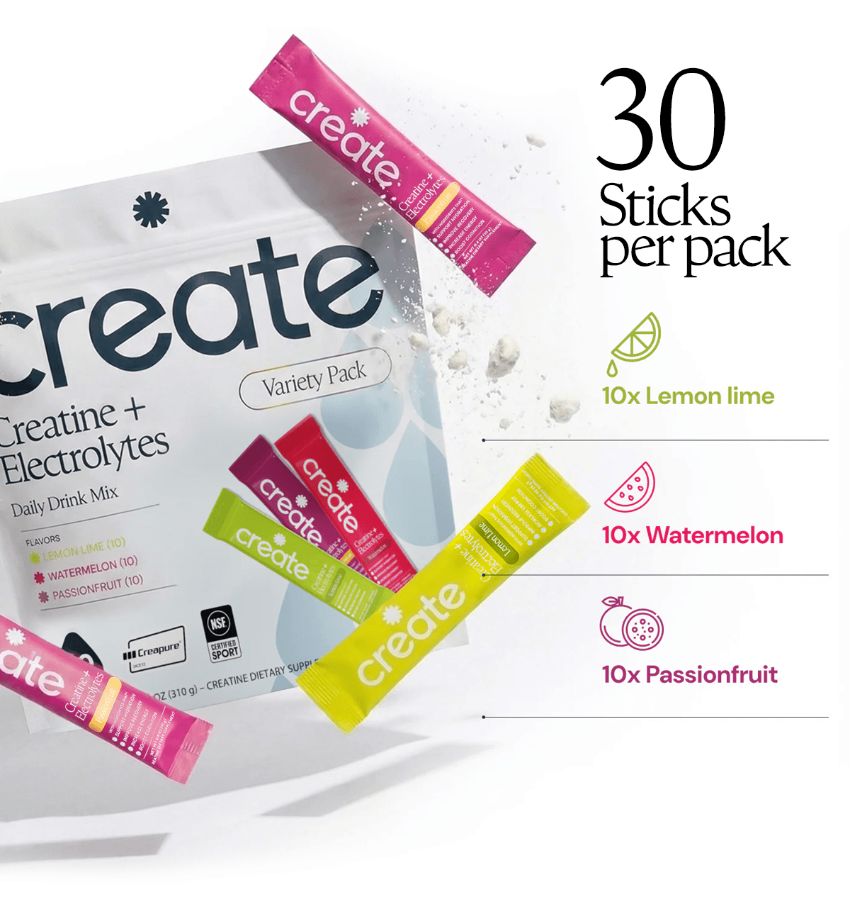 30 sticks per pack
