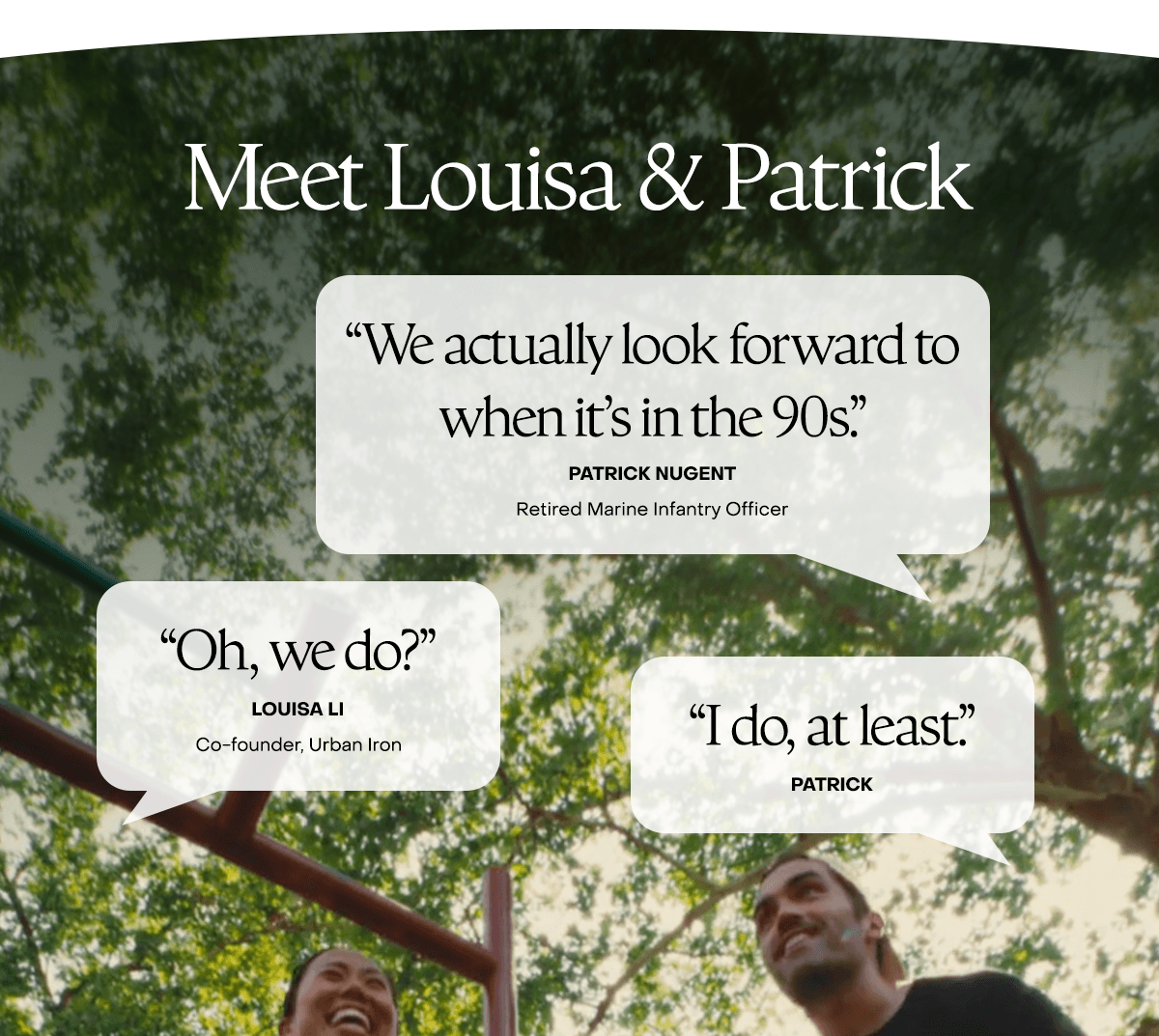 Meet Louisa & Patrick
