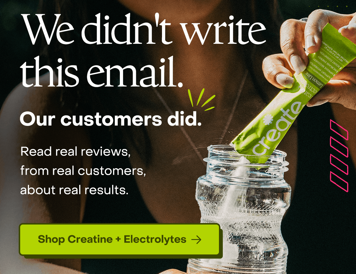 We didn't write this email. Our customers did. Read real reviews, from eral customers, about real results.
