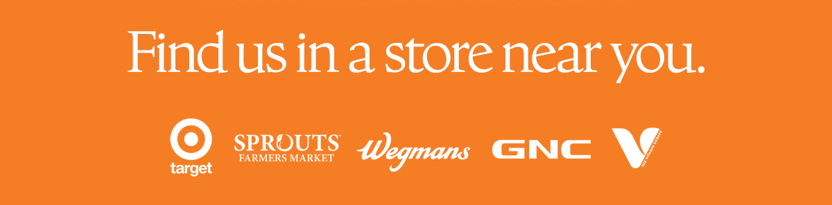 Find us in a store near you
