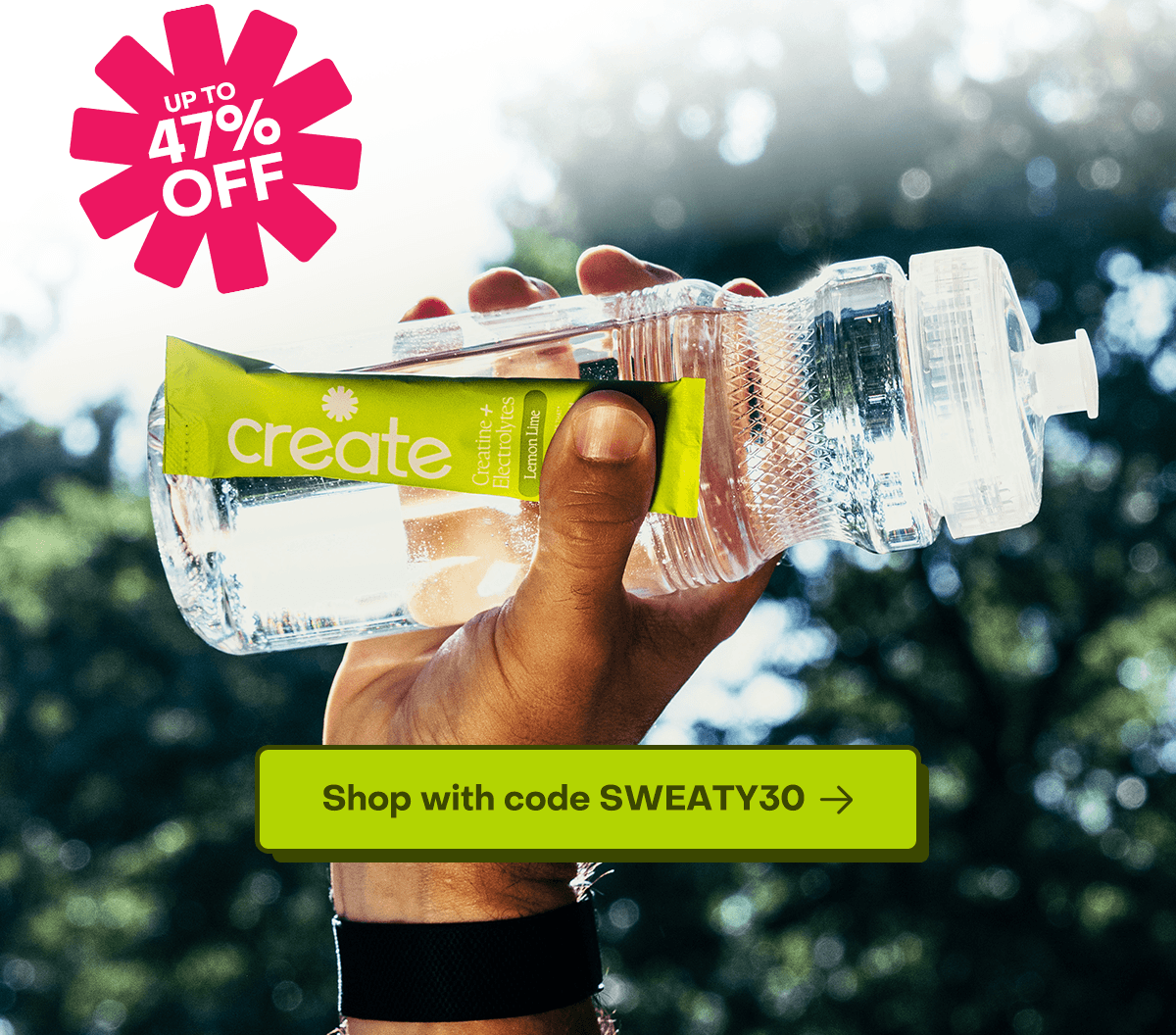 Up to 47% off. Shop with code SWEATY30