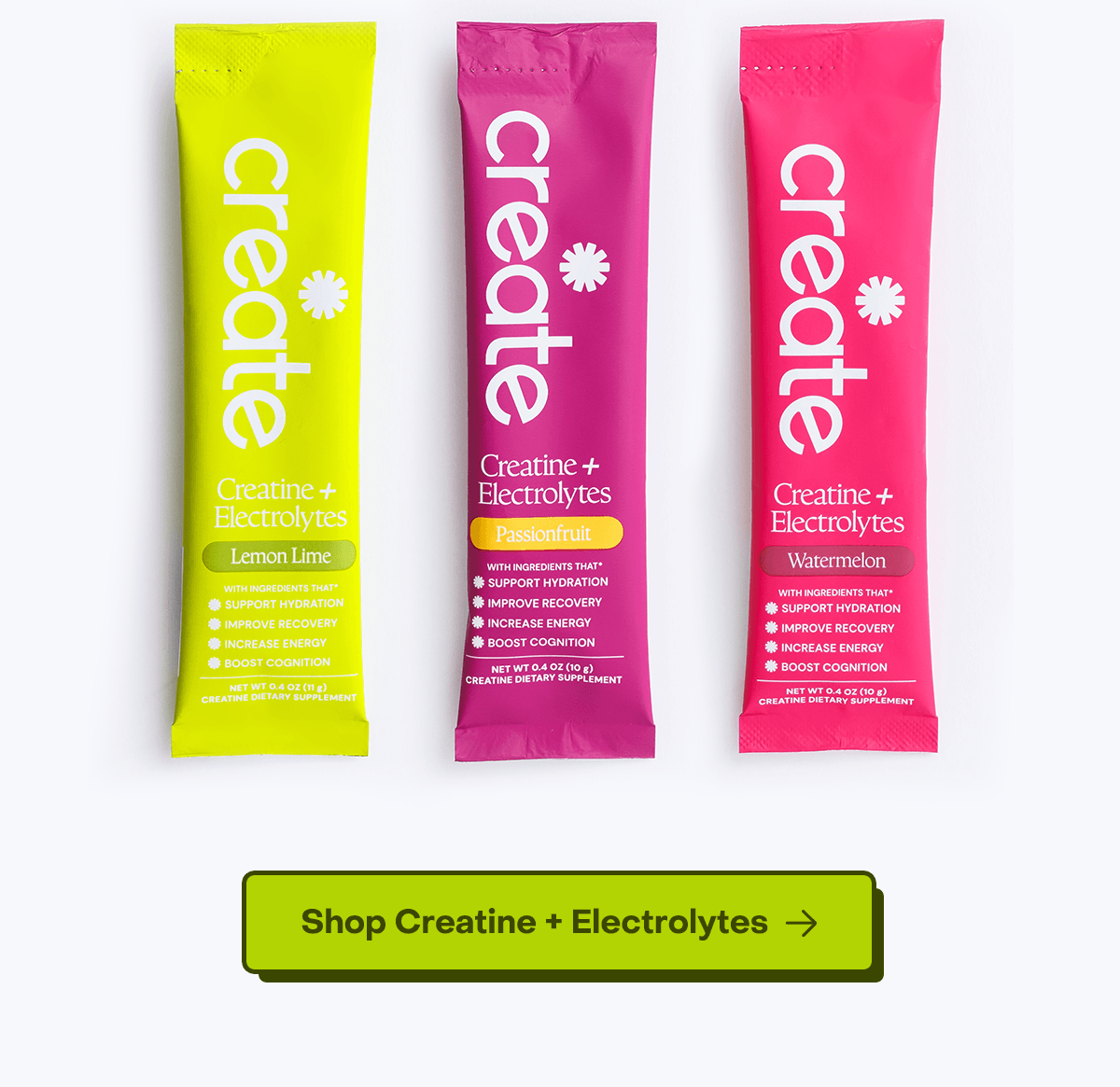 Shop Creatine + Electrolytes