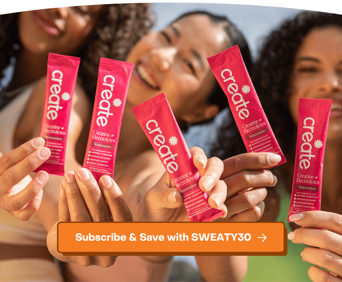 Subscribe & Save with SWEATY30. 