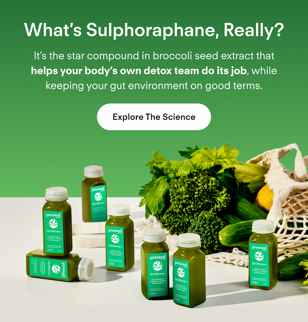 Gut Biome+ Detox / 1 cleanse + daily gut shots (6 beverages)