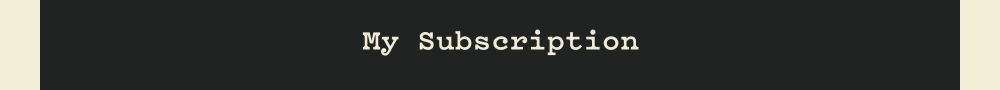My Subscription