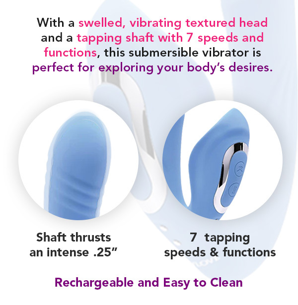 Unlock your pleasure potential with our new Tap and Thrust device