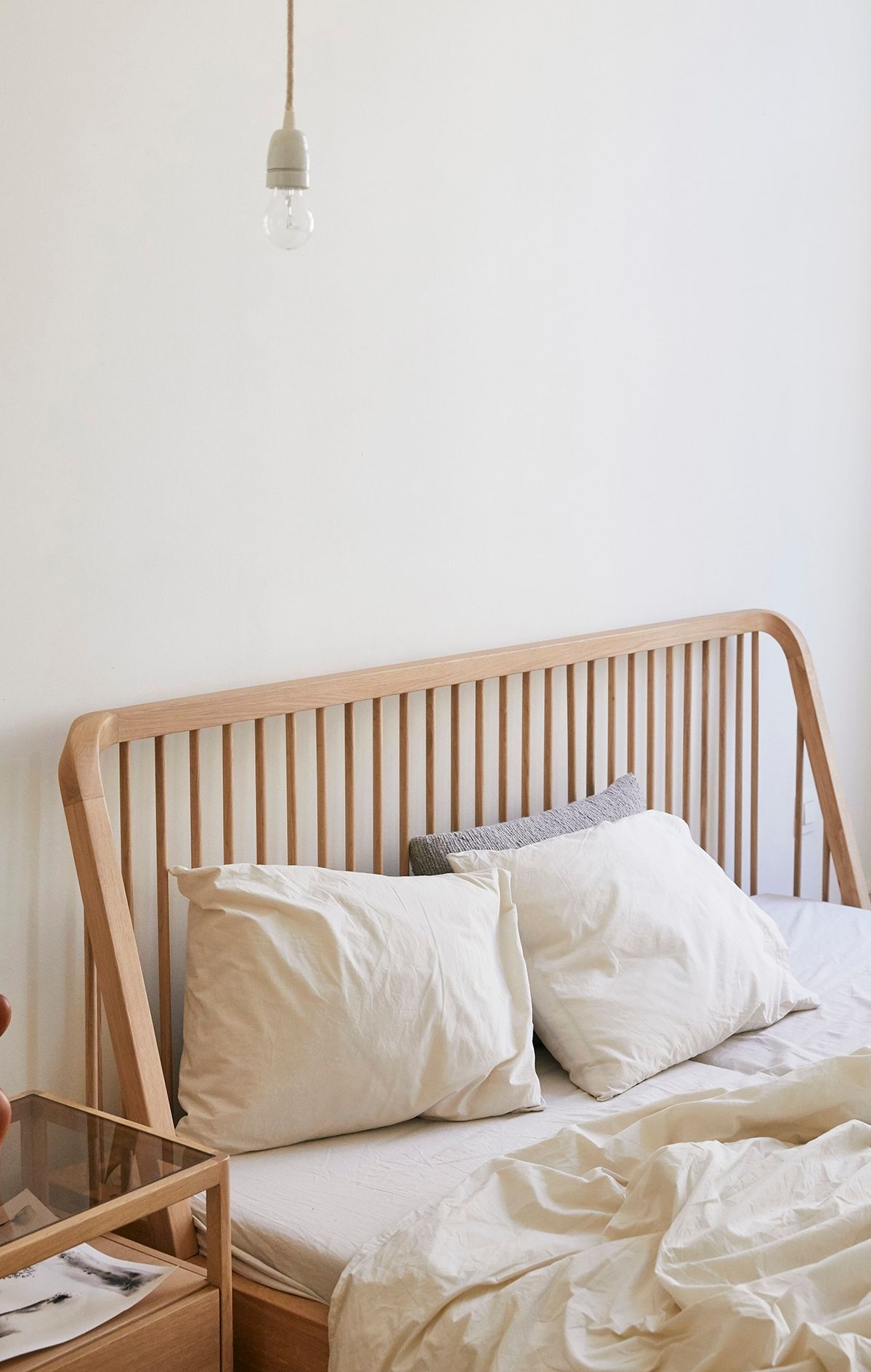 Natural Oak Bed | Ethnicraft Spindle